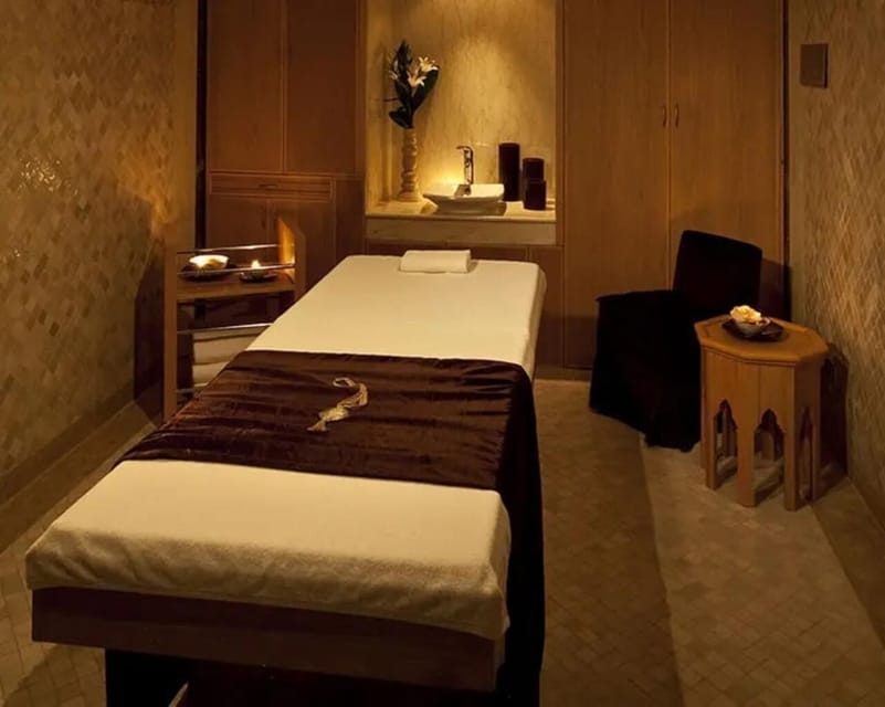 Marrakech : Massage spa et hammam avec prise en charge
